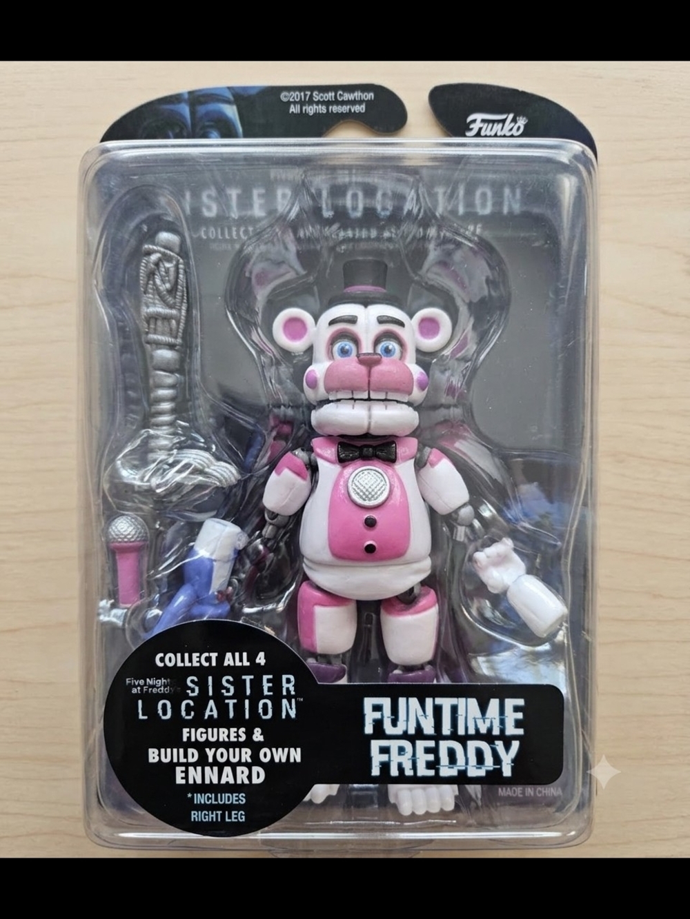 Funko FNAF Sister Location - Funtime Freddy Action Figure (New In Box)